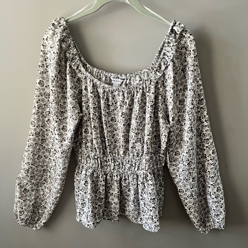 Nine West Peplum Style Top